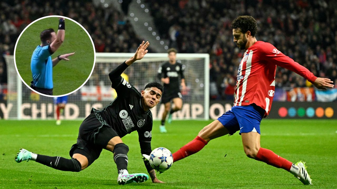 Luis Palma recibe mala noticia en pleno partido del Atlético de Madrid en Champions League