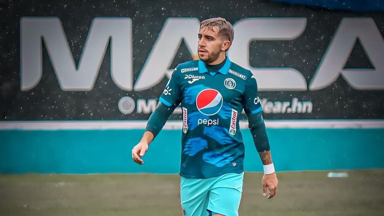 Agustín Auzmendi dedica especial mensaje a Olancho FC tras anotar en triunfo de Motagua