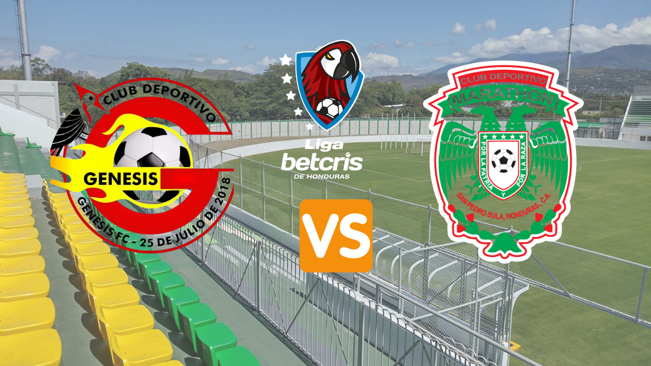 Canal Deportes TVC EN VIVO Génesis vs Marathon, hora, alineaciones y dónde ver la Jornada 16