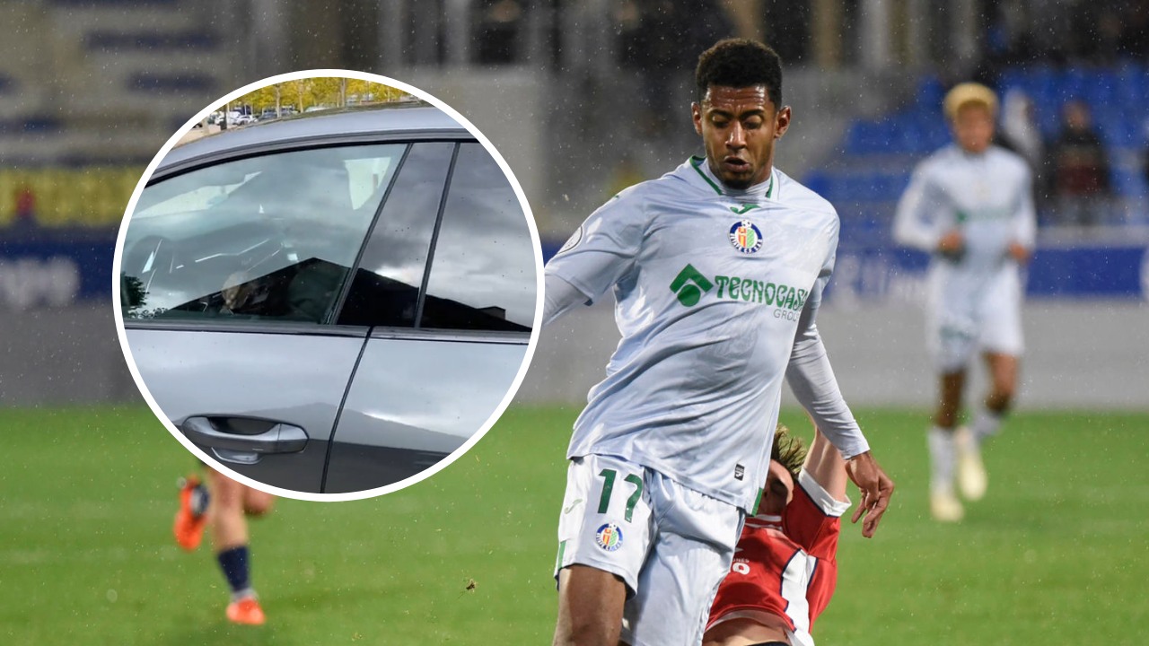 El lujoso vehículo con el que el Choco Lozano llega a los entrenamientos del Getafe