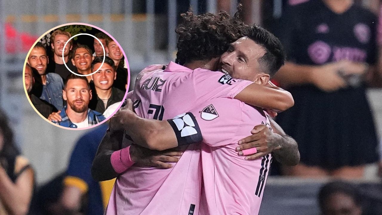 David Ruíz aparece con Lionel Messi en un evento exclusivo en Miami