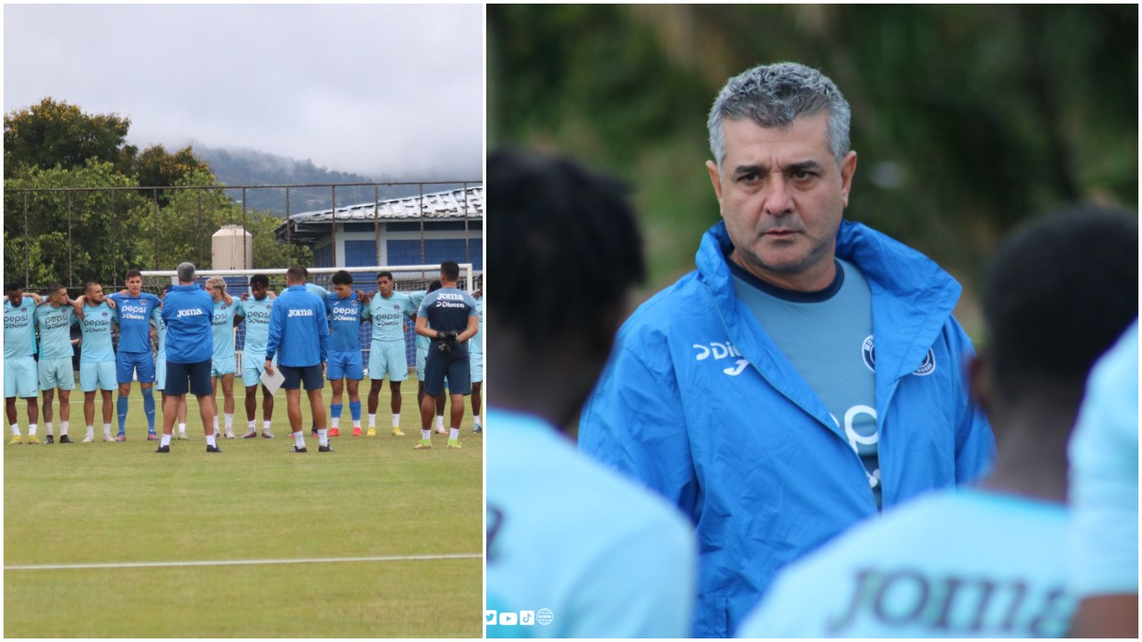 Con nuevo preparador físico: Así fue el primer entrenamiento de Diego Vazquez en Motagua