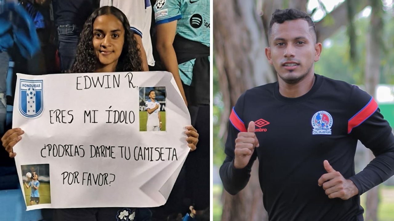 Edwin Rodríguez sorprende a una aficionada hondureña quien le hizo una petición viral