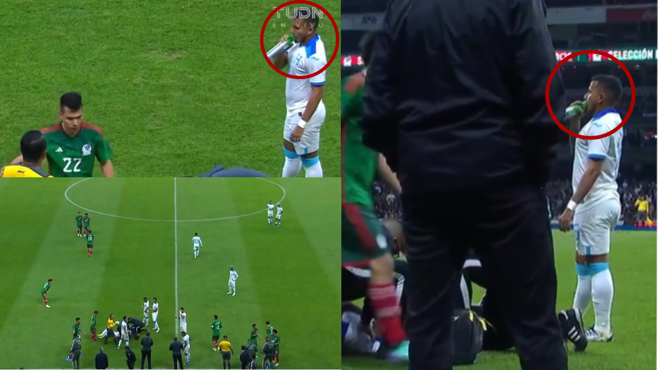 El curioso artefacto que usó Honduras para evitar una recaída ante México en el Azteca