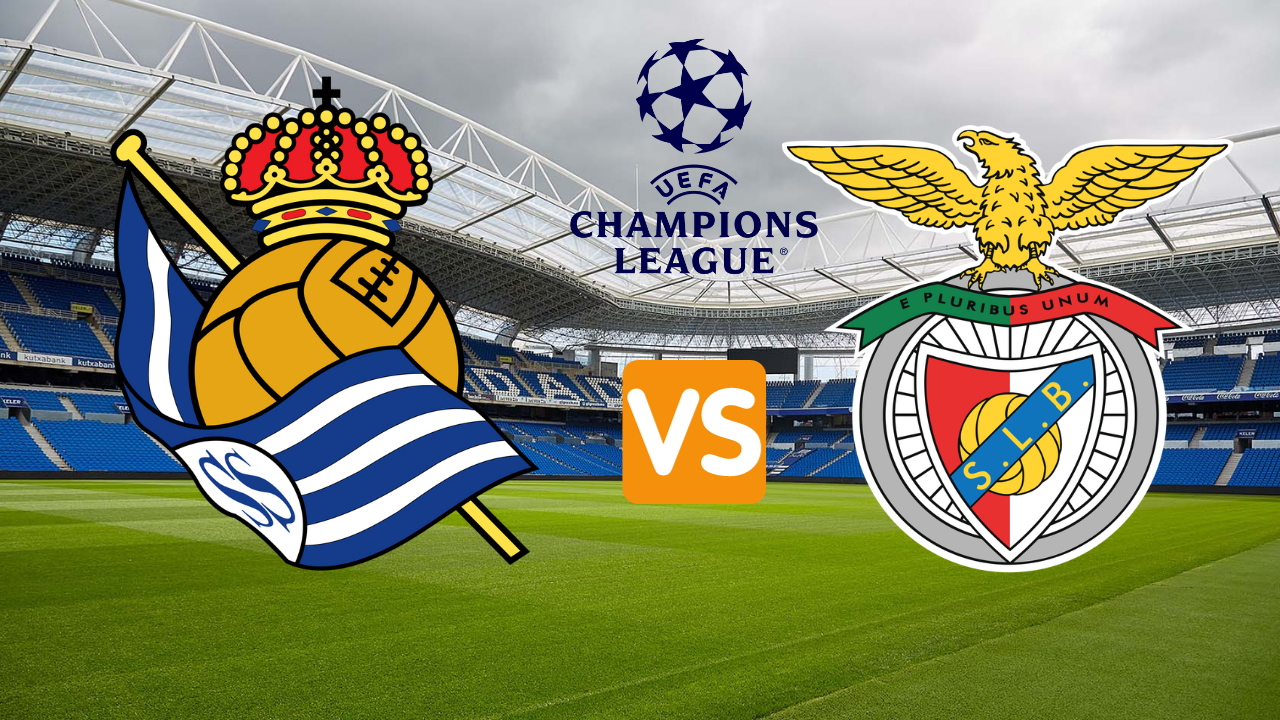 EN VIVO online Real Sociedad vs Benfica hoy por la Champions League, hora, alineaciones y dónde ver