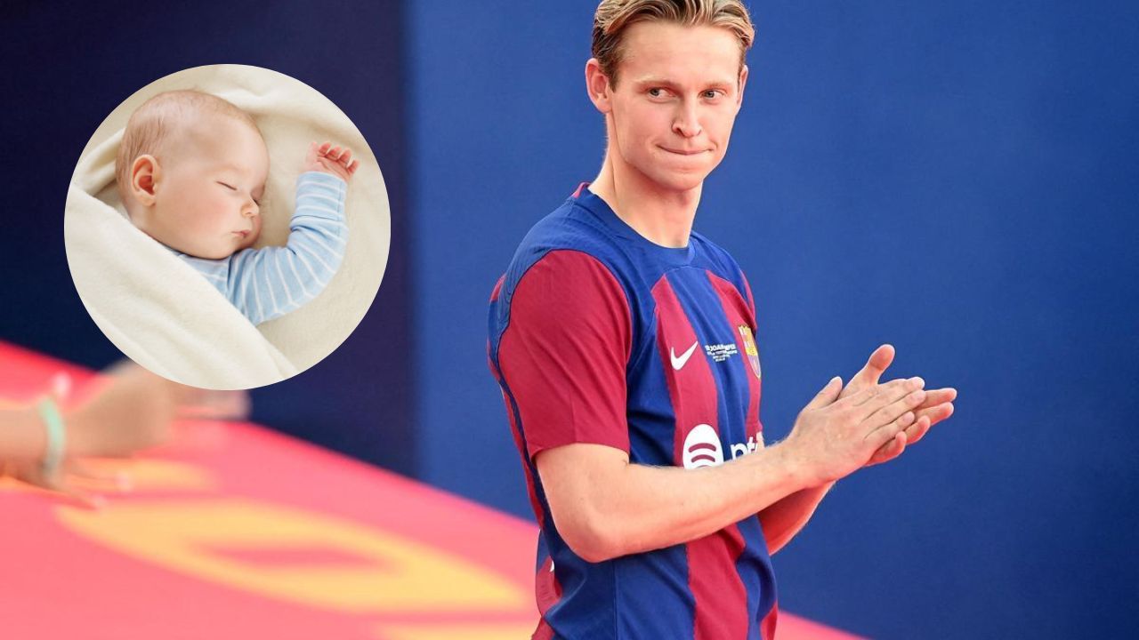 Frenkie de Jong hijo, ¿cómo se llama, cuántos años tiene y quién es su madre?