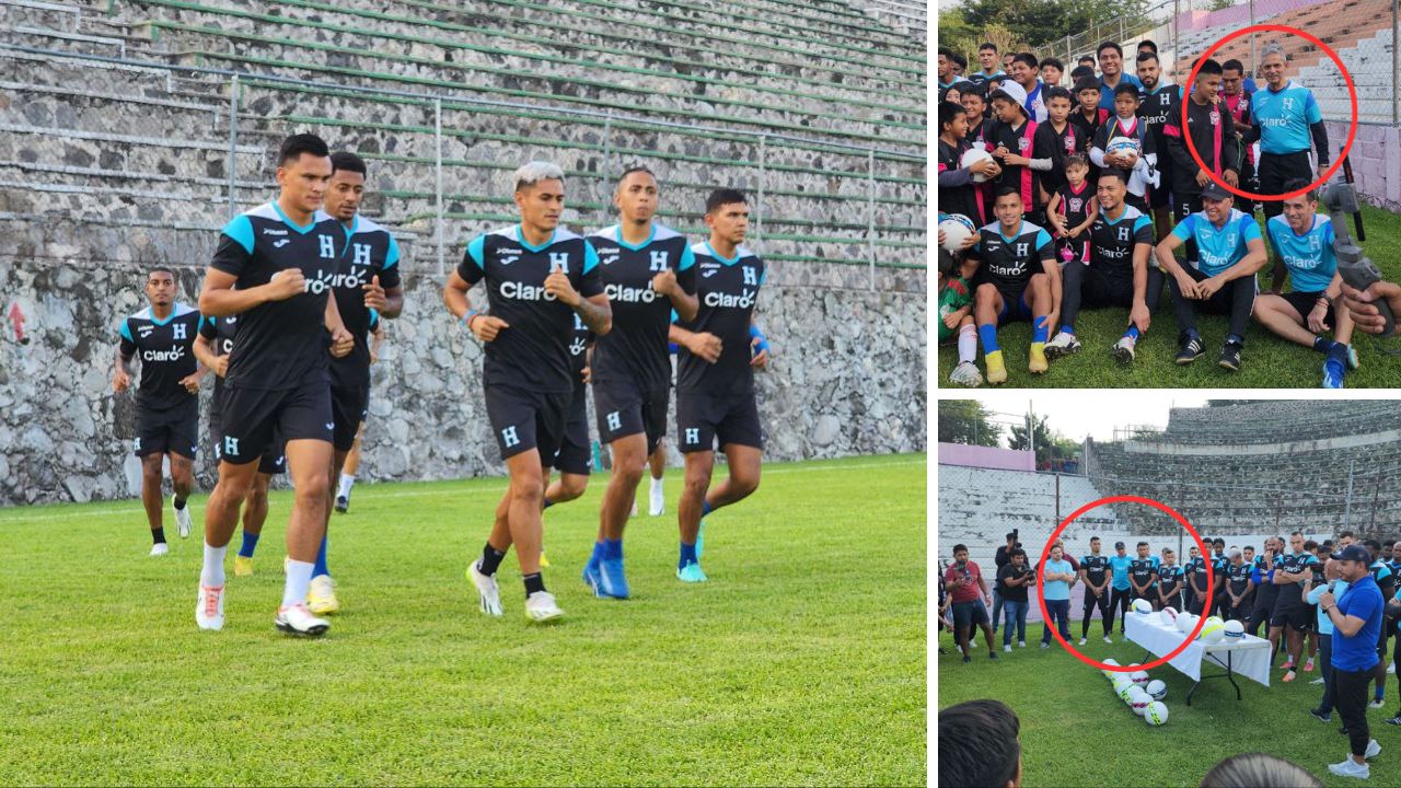 Selección Nacional de Honduras sorprende a niños mexicanos con  enorme gesto