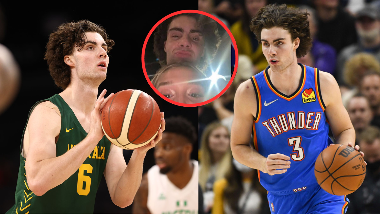 Josh Giddey video, se filtran fotos íntimas del jugador del Oklahoma City Thunder con una menor de edad