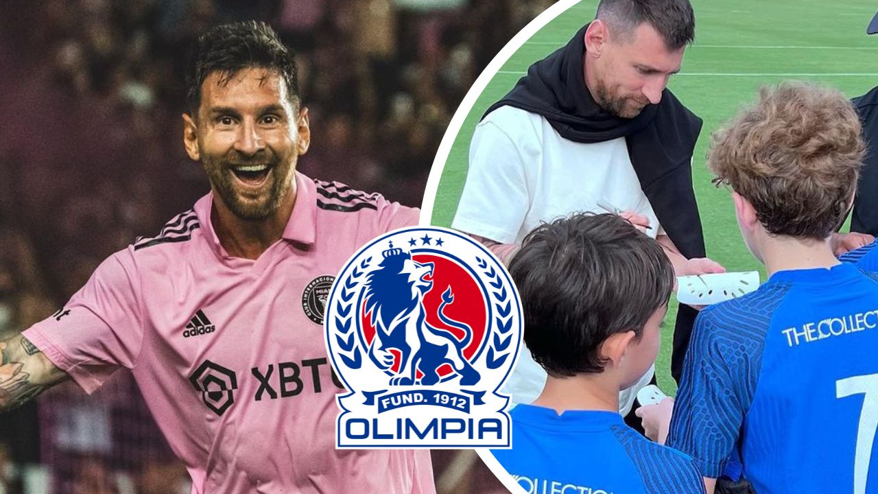 Lionel Messi sorprende a exjugador de Olimpia con especial visita en Miami