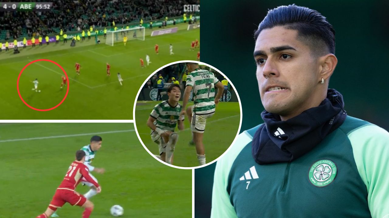 Luis Palma continúa espectacular con el Celtic y firma hat-trick de asistencias ante Aberdeen