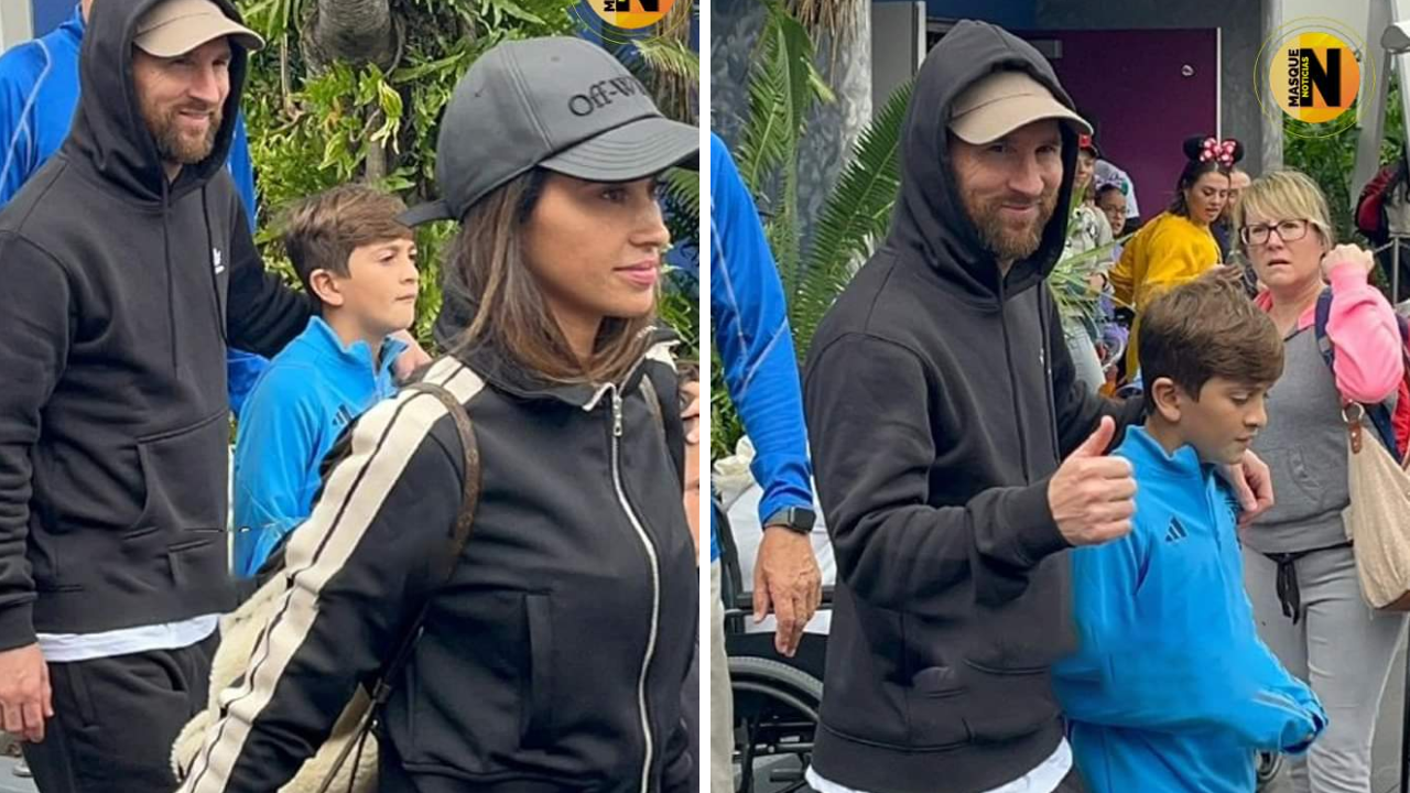 Messi en Disney, estas son las fotos de las vacaciones del argentino con su familia
