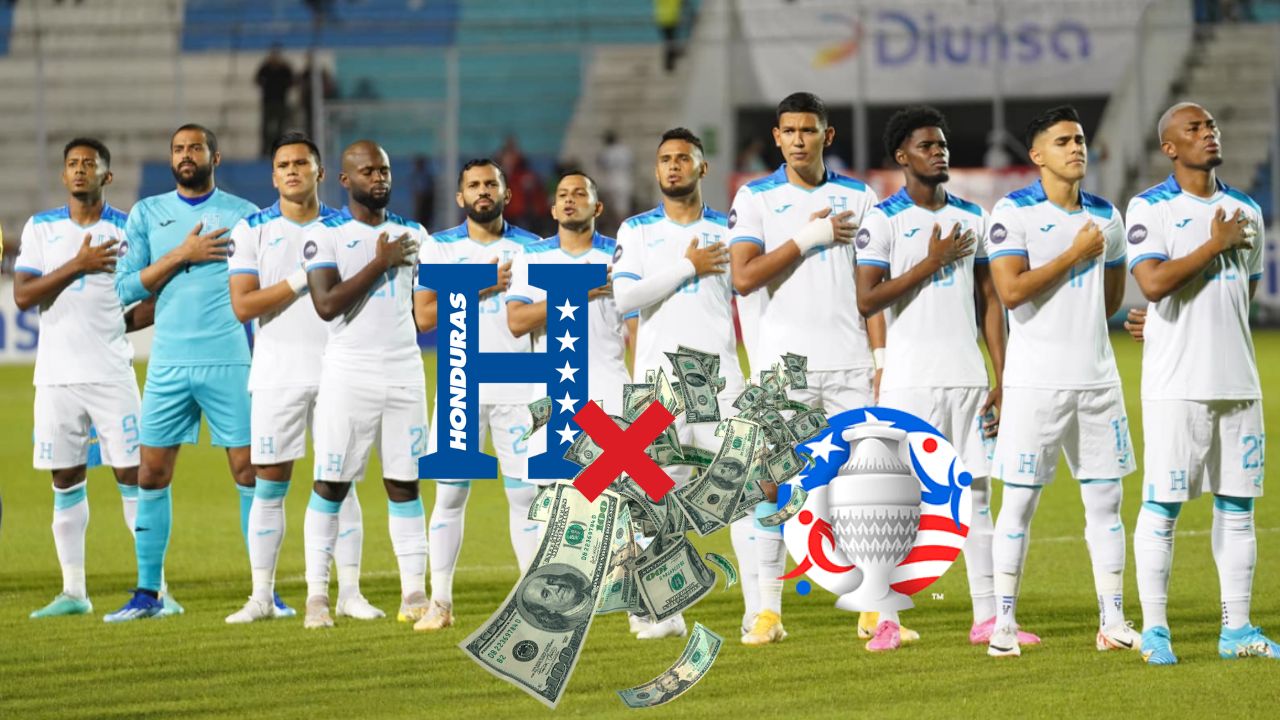 La millonaria cifra que perdió Honduras tras no clasificarse directo a la Copa América 2024