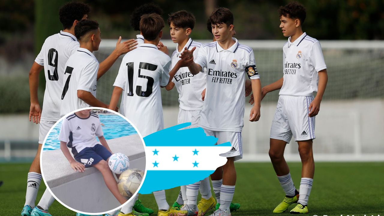 Niño hondureño es elegido para incorporarse al Real Madrid