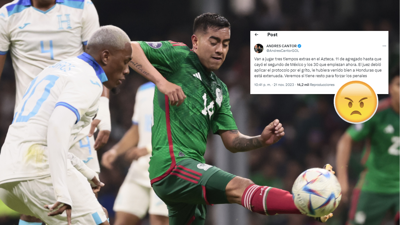 Prensa hondureña e internacional estalla contra Iván Barton, árbitro del México vs Honduras