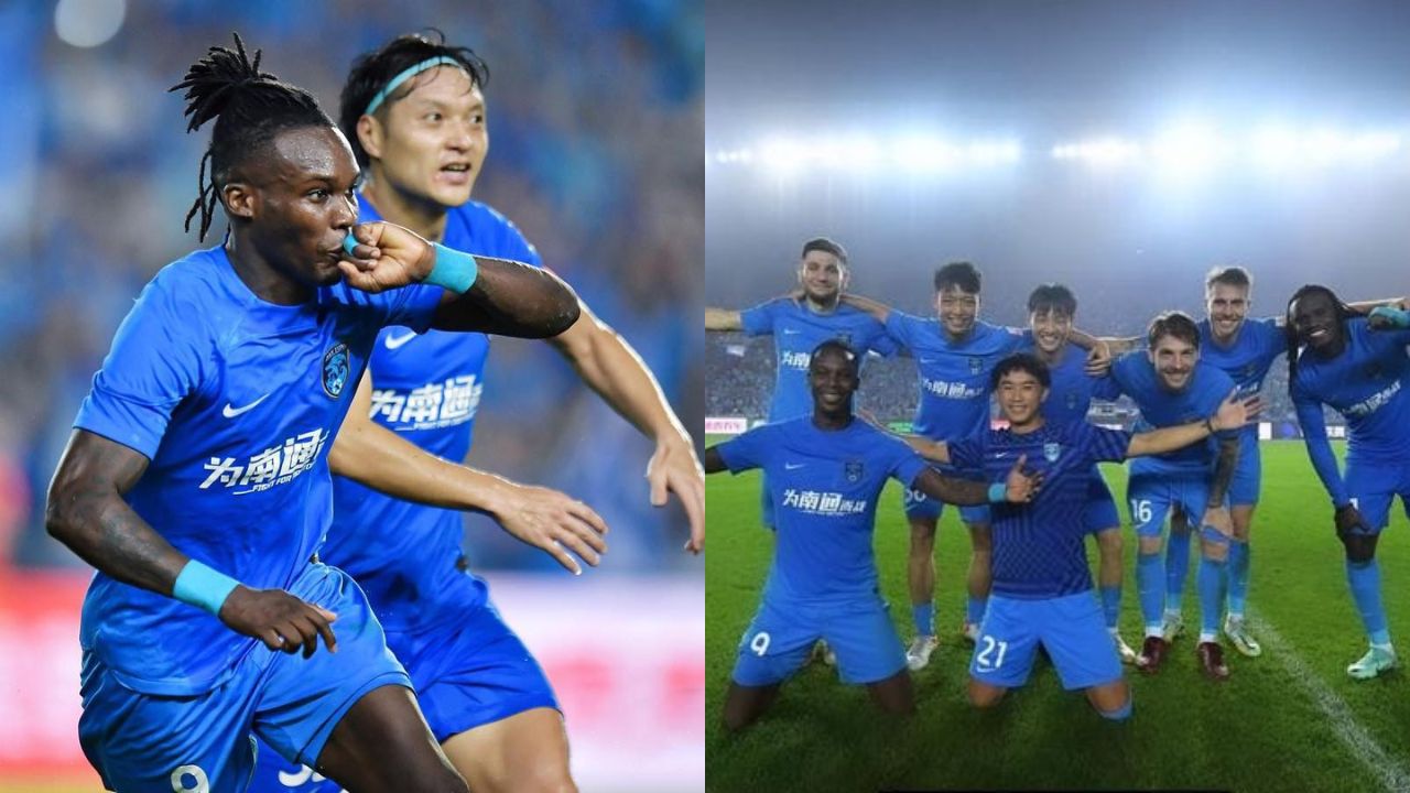 Rubilio Castillo celebra importante logro en la Superliga de China