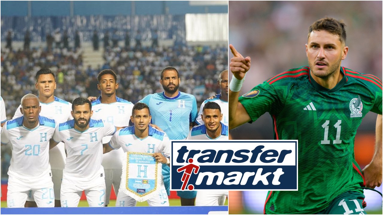La estratosférica diferencia de precio entre México y la Selección de Honduras, según Transfermarkt
