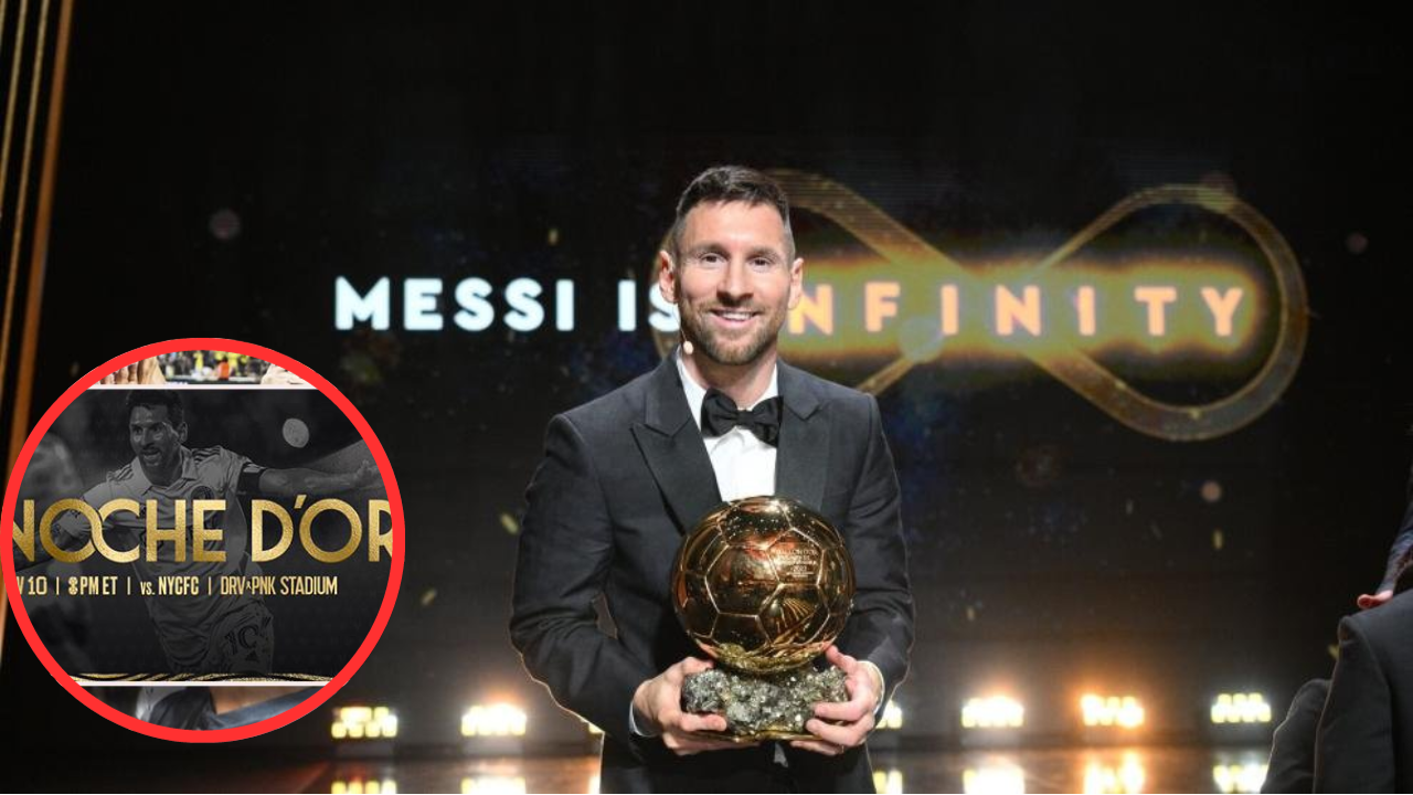 Ver Messi Noche de Oro con el Inter de Miami, fecha, hora y canal para celebrar el octavo Balon de Oro