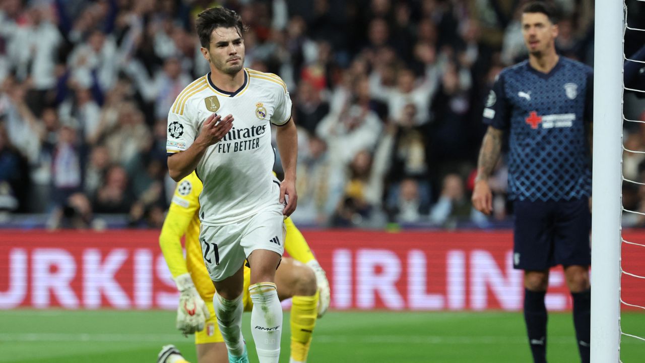 Real Madrid goleó al Braga y confirma su presencia en octavos de Champions League