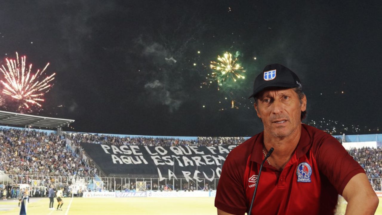 Aficionados del Motagua sorprendieron con tremendo gesto a Pedro Troglio