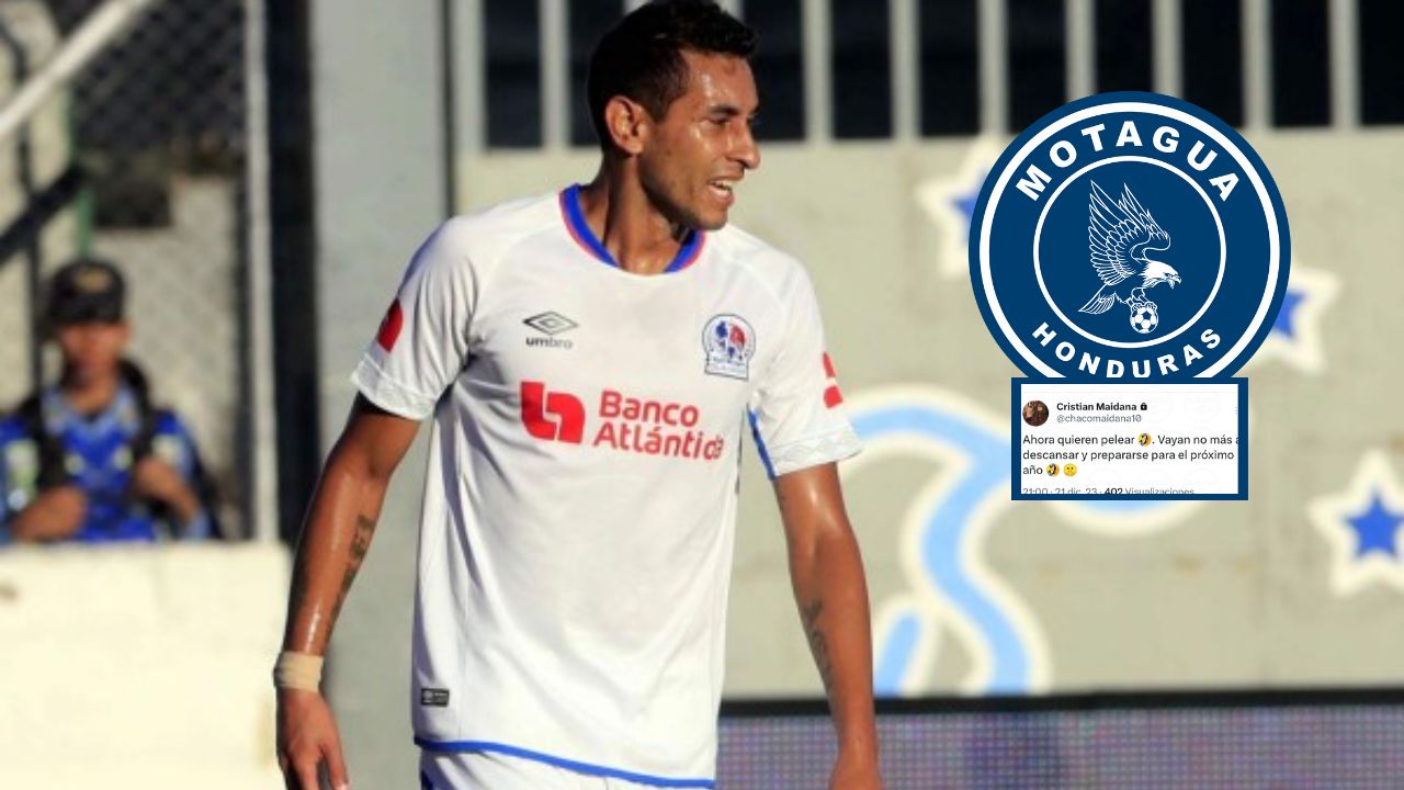 Chaco Maidana se enfrenta con aficionados del Motagua tras nuevo título del Olimpia