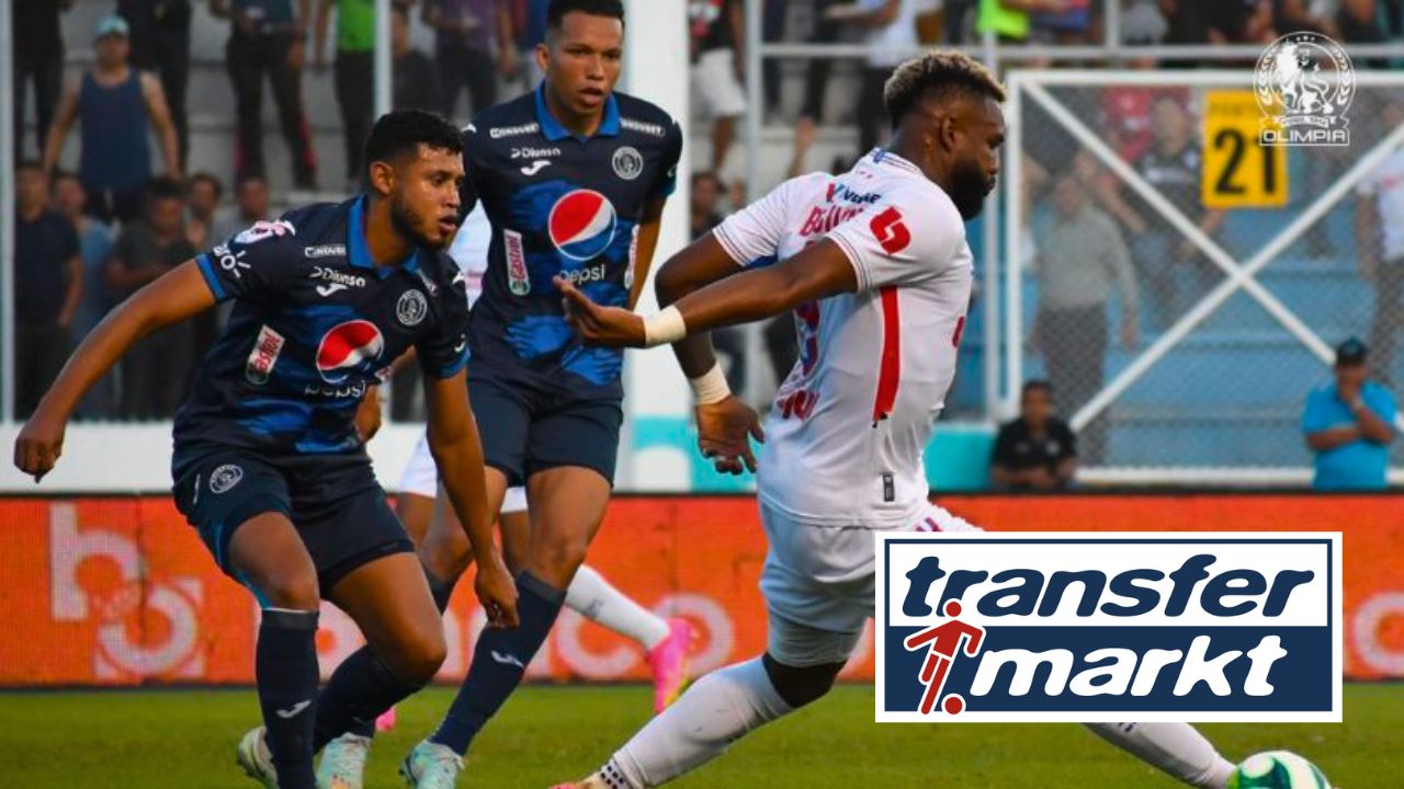 Este es el jugador más caro de las plantillas de Motagua y Olimpia, según Transfermarkt