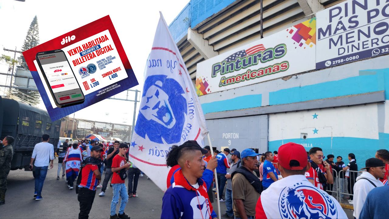 Boletos para el Olimpia vs Motagua se venden a miles de lempiras en mercado negro