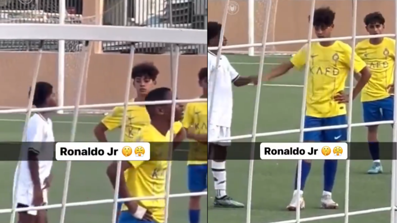 ¡Al igual que su padre! Cristiano Jr sorprende al evitar discusión y mantener la calma en la cancha
