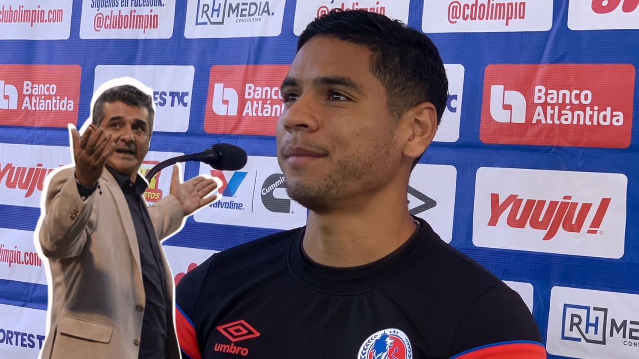 Carlos Pineda se rinde ante Diego Vazquez y responde cuál es la mejor arma de Olimpia ante Motagua