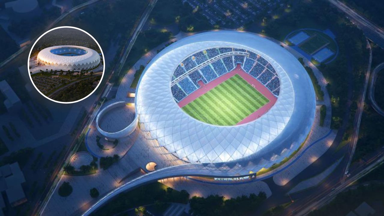 El Salvador presume la construcción de imponente estadio de primer mundo