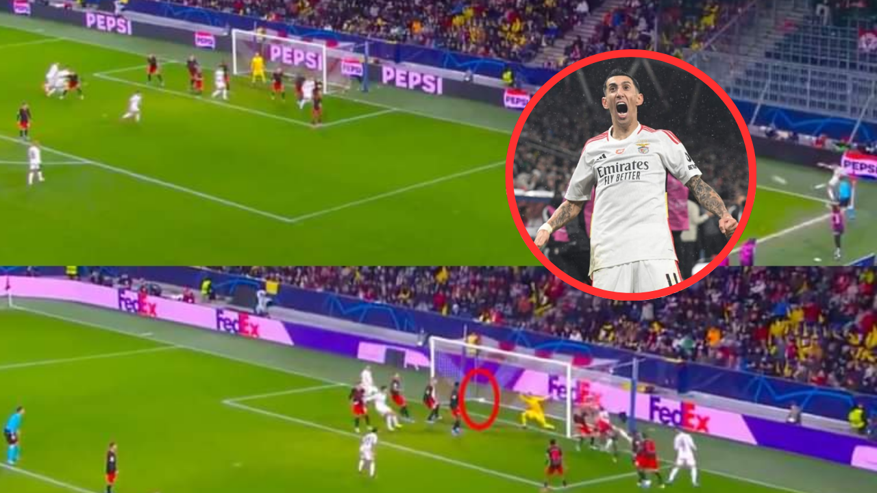 Gol de Di María Olímpico, así es el video de la sorprendente anotación del argentino