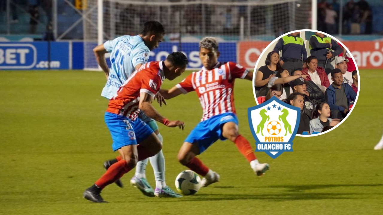 Jugador del Olancho FC es captado apoyando a Motagua en la final ante Olimpia