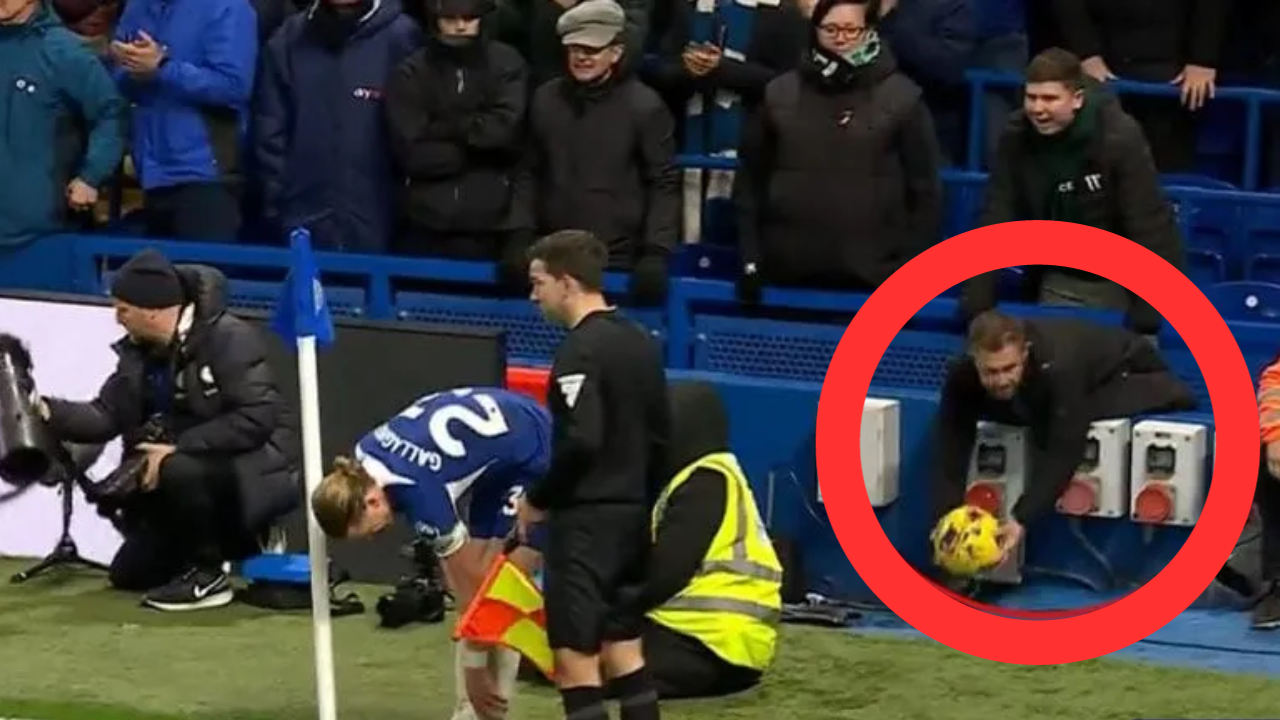 Hincha de Chelsea 'ayudó' a ganar el partido ante Crystal Palace ¿qué fue lo que hizo?