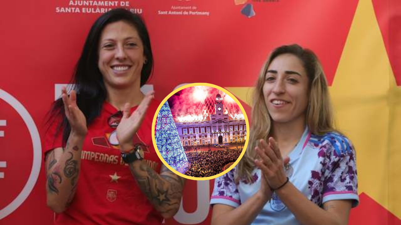 Jennifer Hermoso y Olga Carmona campanadas 2024 ¿en qué canal ver EN VIVO?