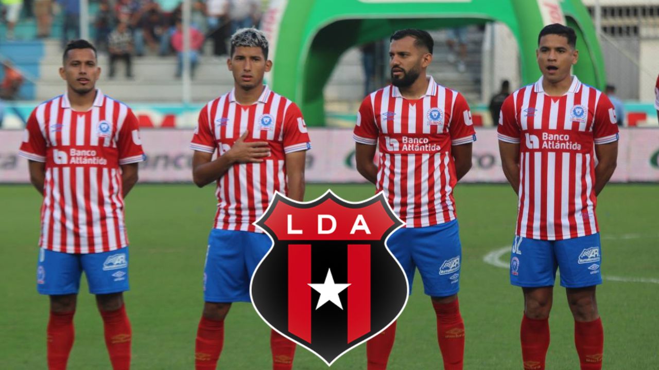 Figura de Olimpia colocado en la órbita del Alajuelense de Costa Rica