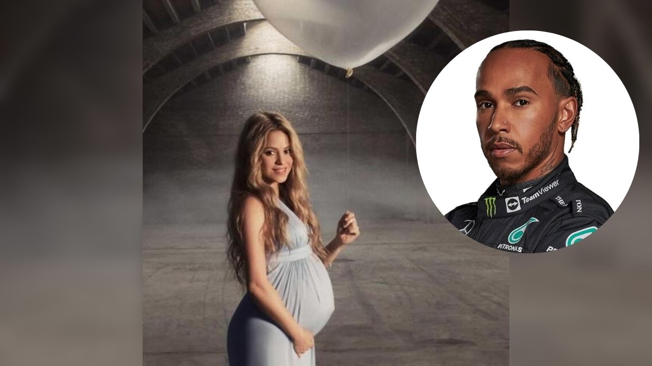 ¿Lewis Hamilton será papá?, redes sociales aseguran que Shakira está embarazada del piloto de Fórmula 1
