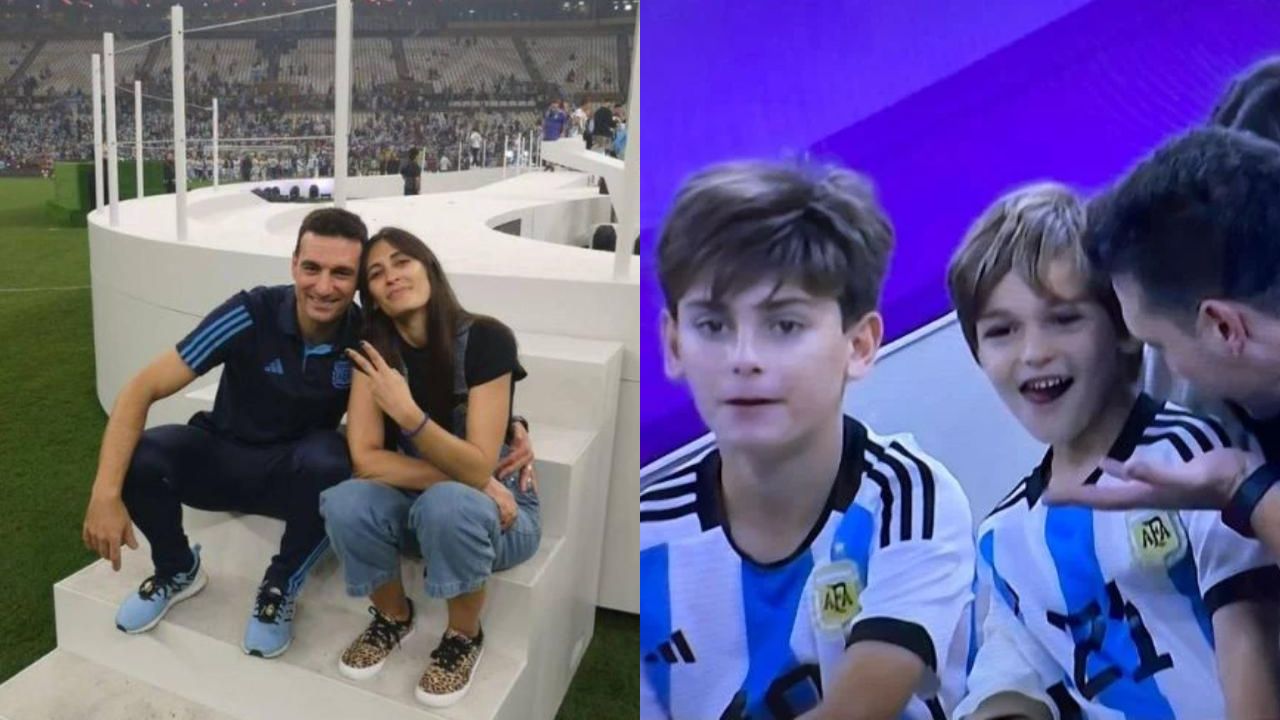 Lionel Scaloni familia, así es la esposa e hijos del actual entrenador campeón del mundo