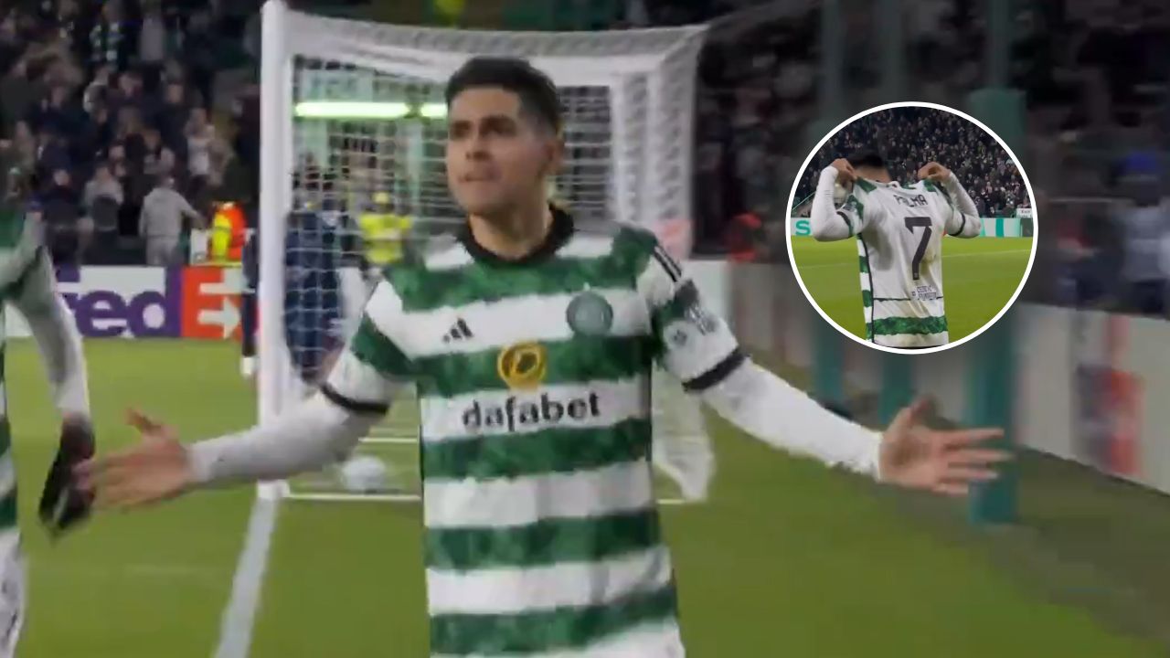 Así fue el segundo gol de Luis Palma en la Champions League con el Celtic