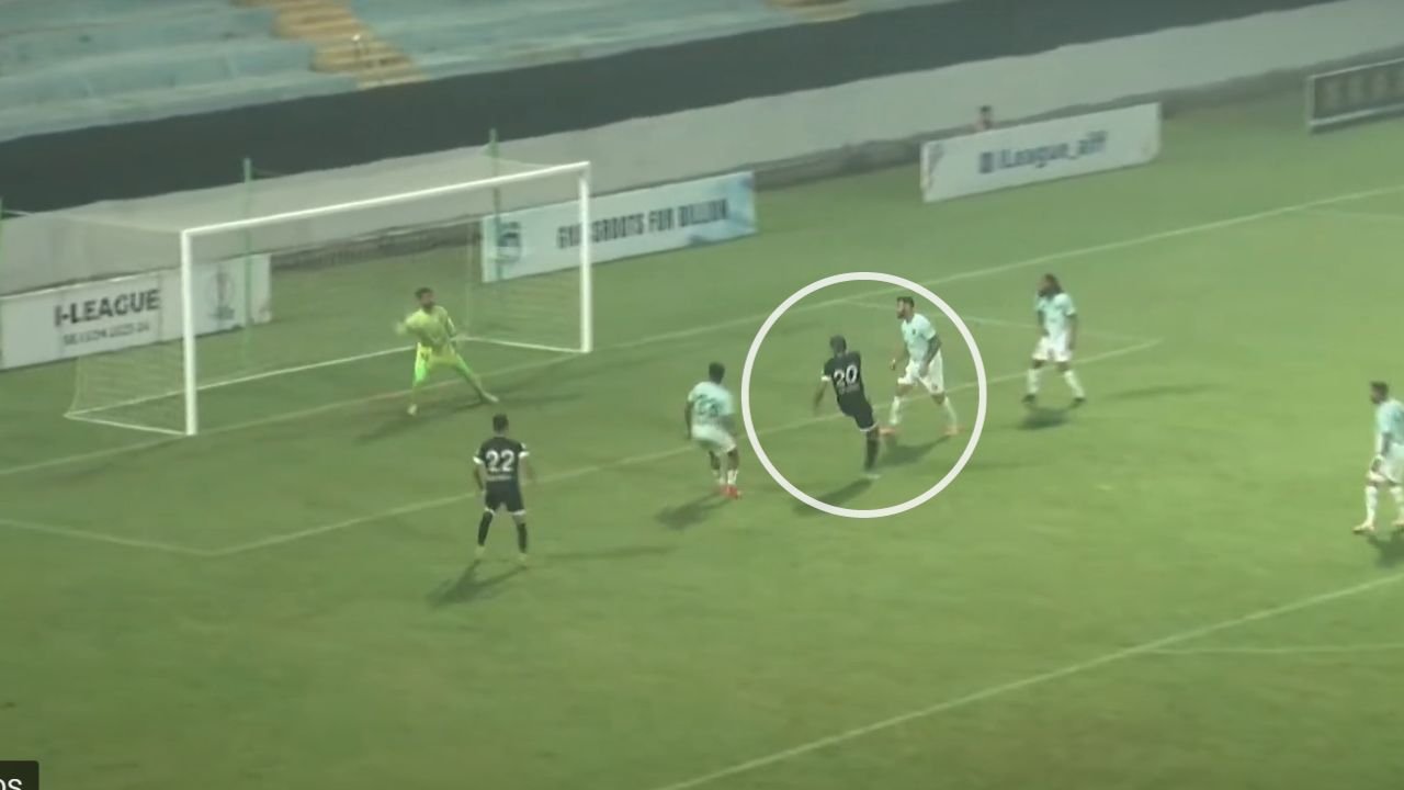 Así fue el tercer gol de Eddie Hernández con el Mohammedan SC de la India