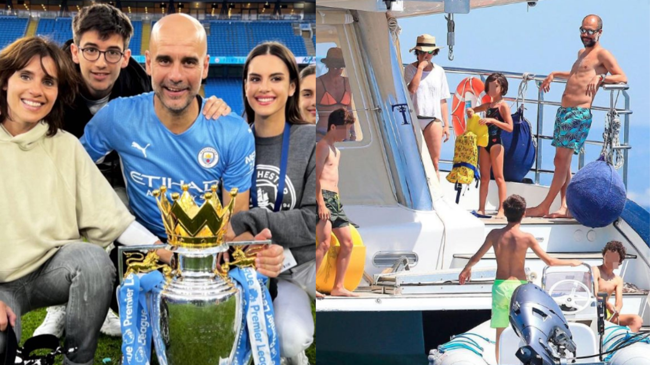 Pep Guardiola familia, así es la esposa e hijos del entrenador español