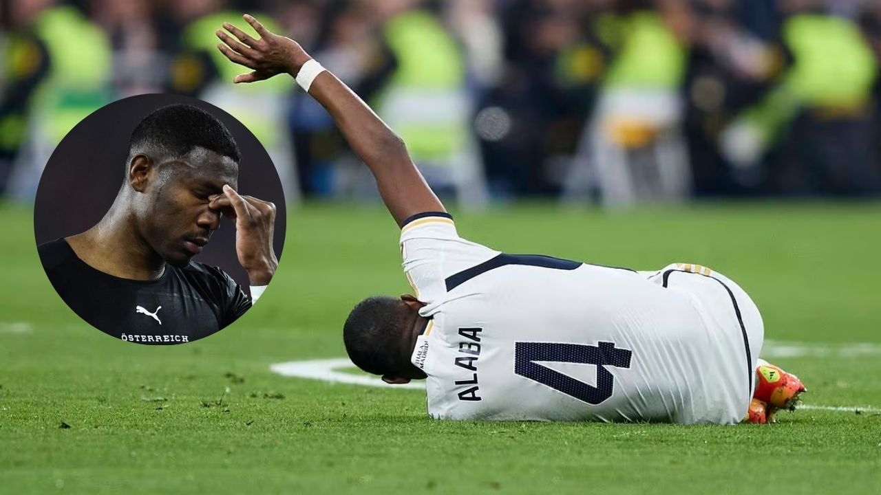 ¿Qué lesión tiene David Alaba y cuánto tiempo estará de baja el  defensa del Real Madrid?
