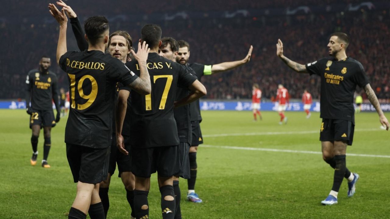 Real Madrid remonta ante Unión Berlín para mantener su invicto en la Champions League