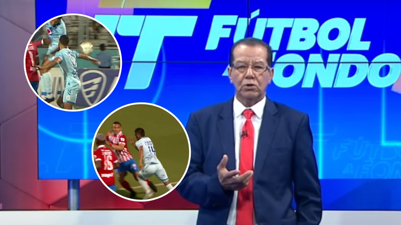 Reynaldo Salinas analiza las polémicas jugadas de la final de ida entre Motagua vs. Olimpia