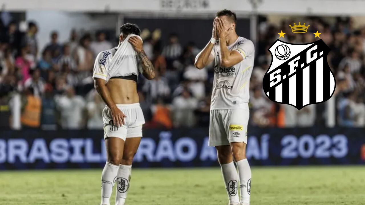 Santos de Brasil descenso, los Alvinegros bajan a segunda división por primera vez en toda su historia