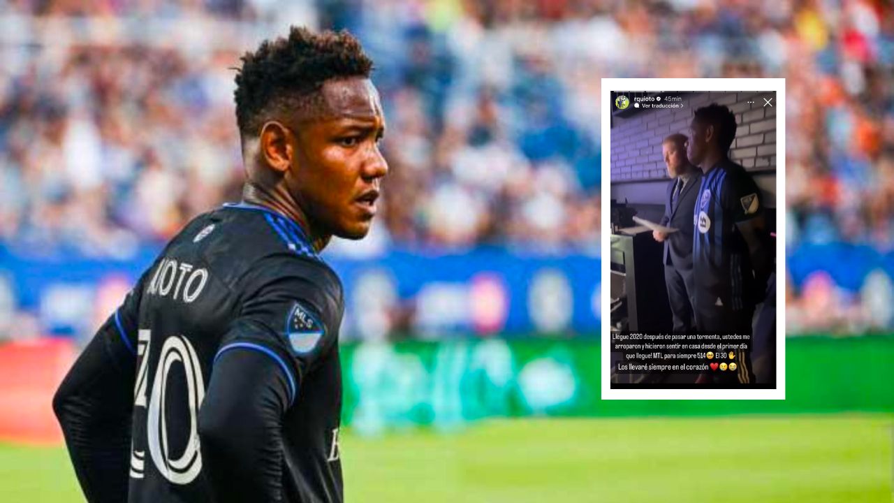 Romell Quioto emite importante anuncio relacionado a su futuro en la MLS