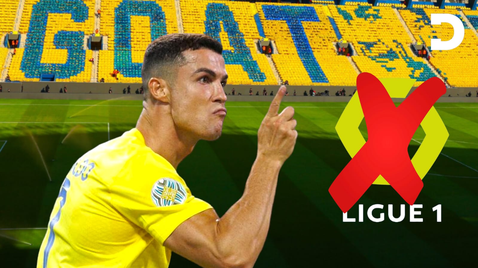 Cristiano Ronaldo arremete contra la liga de Francia