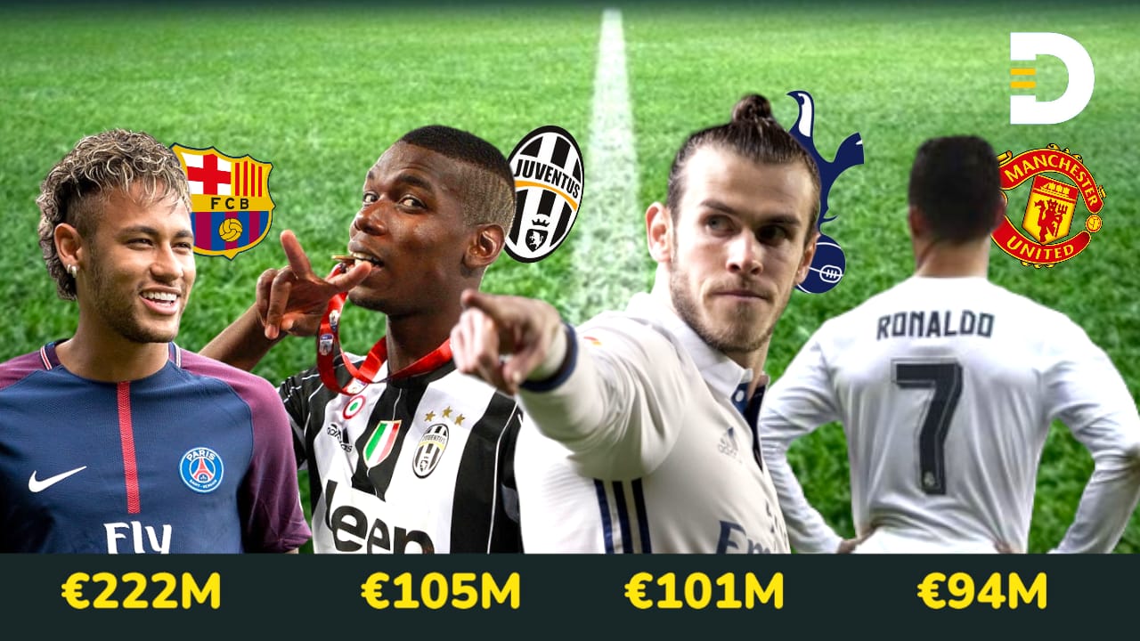 Estos son algunos de los fichajes más caros en la historia del fútbol