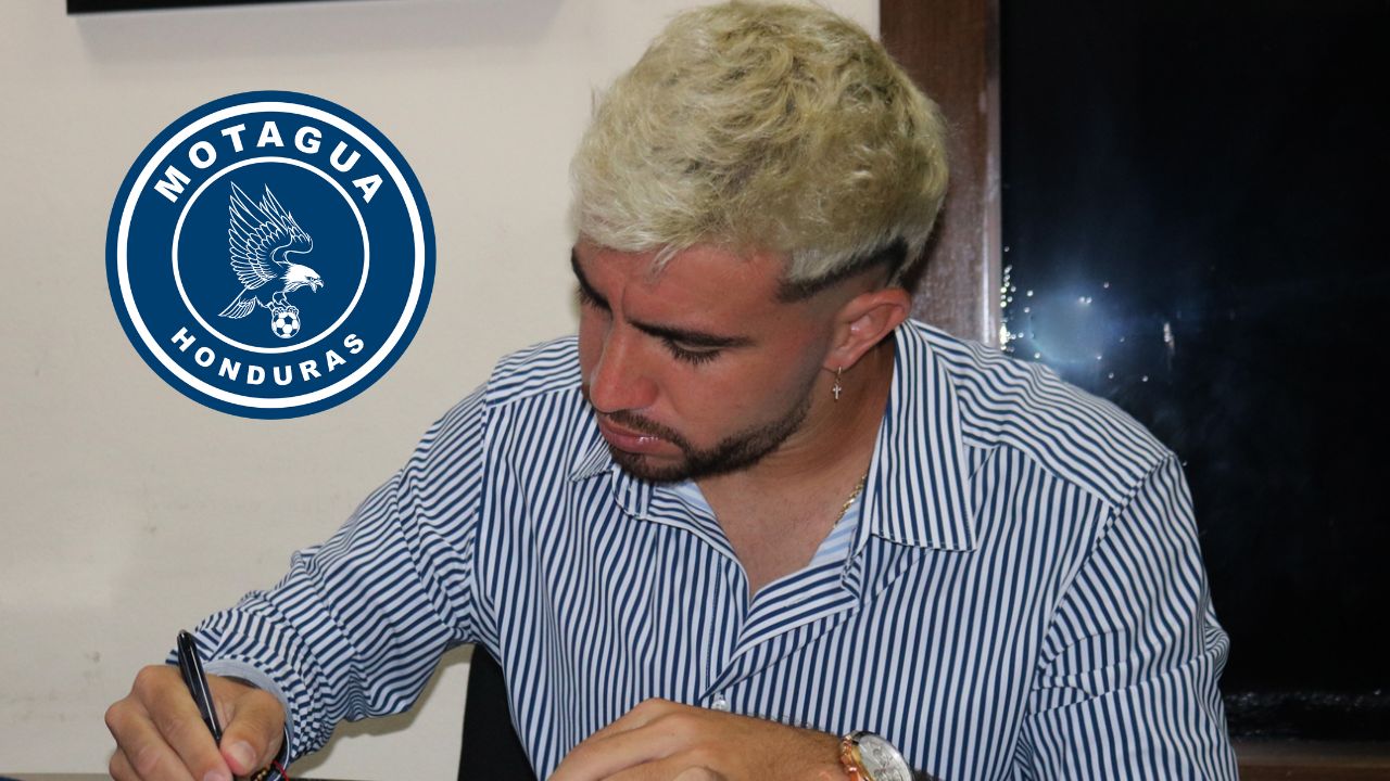 Agustín Auzmendi firma nuevo contrato con el Motagua de Diego Vazquez