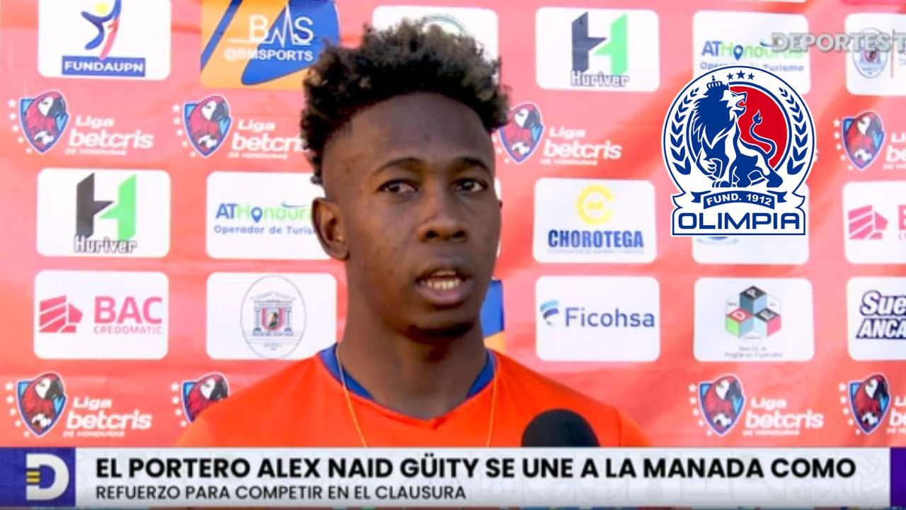 Alex Güity confiesa la razón por la que se siente bien al salir del Olimpia