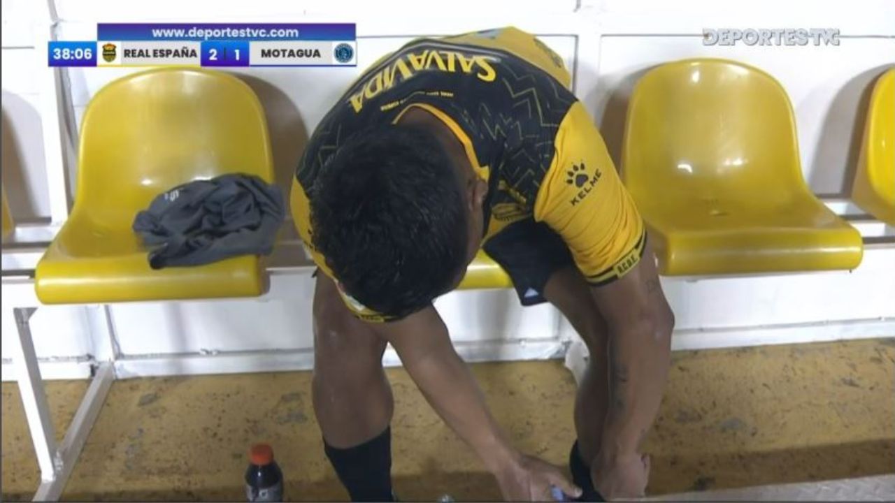Brayan Moya sufre su primer problema como jugador del Real España