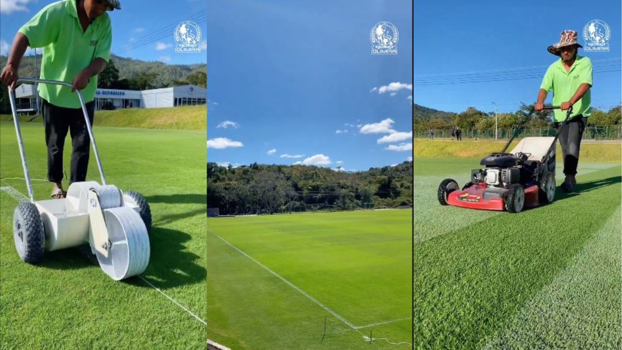 Olimpia presume los trabajos que se realizan en las canchas de su Centro de Alto Rendimiento
